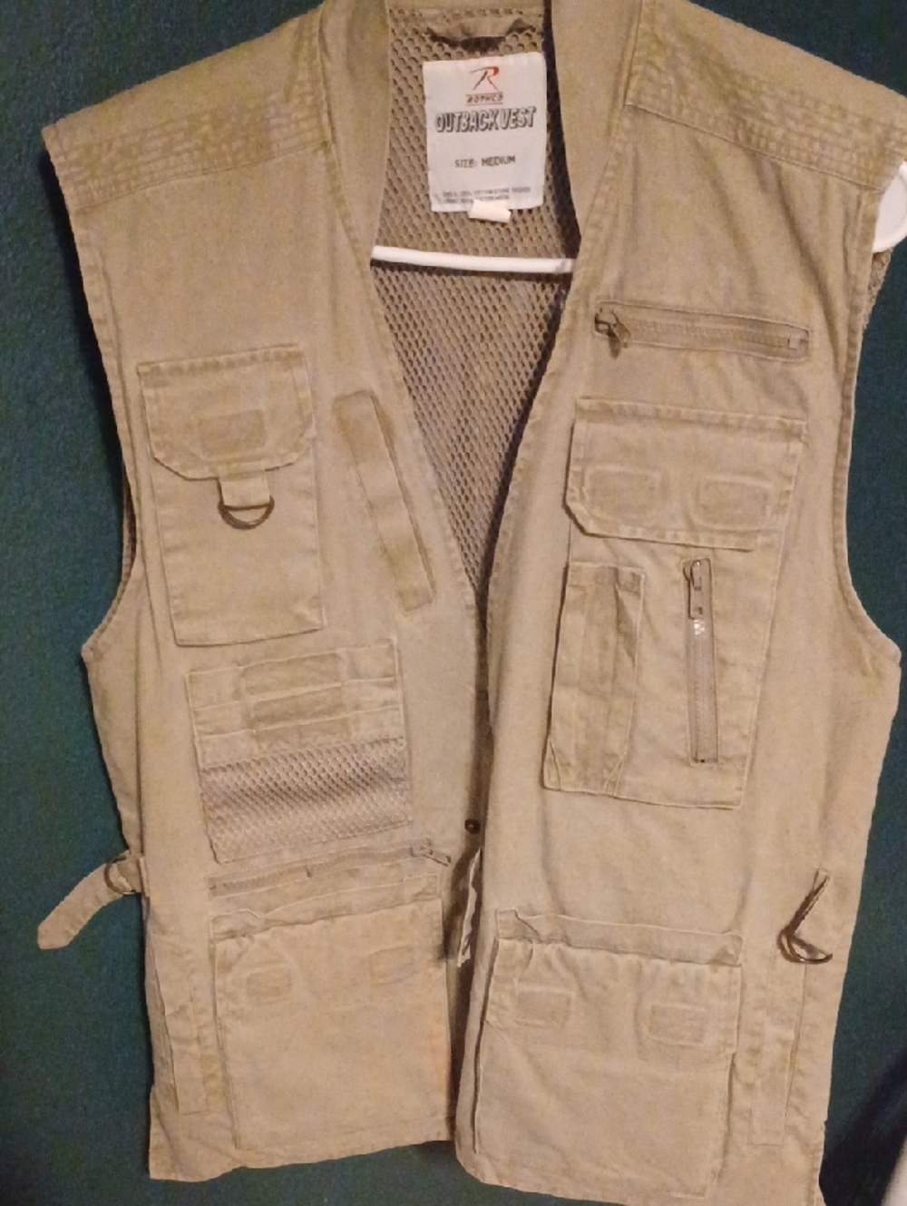 Rothco Outback Vest in Khaki